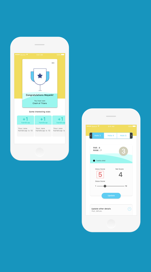 Birdie Bogey: Connecting Golfers on-the-go! screenshot 1